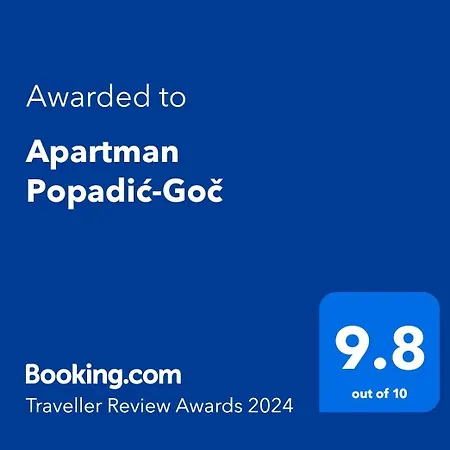 Apartment Popadic-goc Goc
